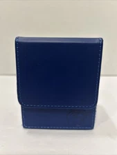 BCW Blue Deck Case LX Gaming Card Holder Magnet Magic Gathering MTG Storage Box