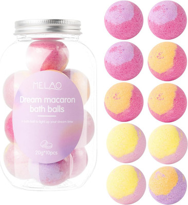 10 Bath Bombs with Essential Oil for Women Spa Gift Set Relaxing Birthday Gift f