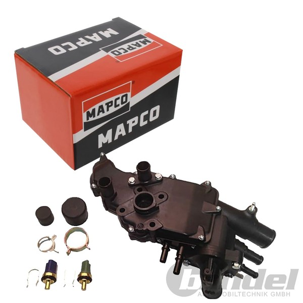 Mapco Thermostat 83°C Mit Sensor Passend FüR CitroËN Berlingo C4 C5 Xsara Honda-image