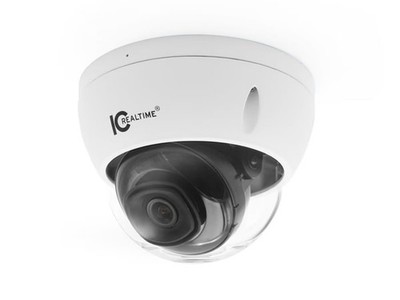 ICRealtime IPEG-D40F-IRW3 4MP IP Vandal Dome Camera/IR up to 98ft