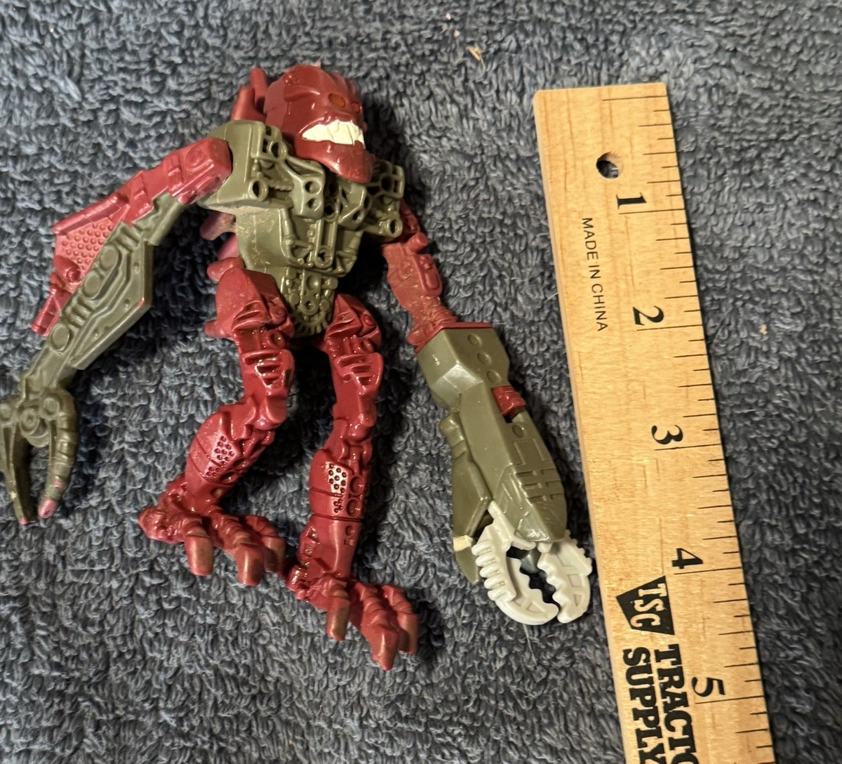 McDonalds 2006 Happy Meal Toy Lego Bionicle Piraka Hakann Red | eBay