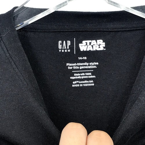 GAP Teen Star Wars Graphic Print Sweatshirt 14-16 Crew Neck Long Sleeve Pullover - Picture 5 of 7