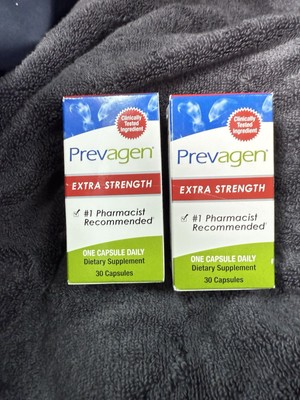Prevagen Extra Strength 20mg Capules - 60 Count Total (Sealed boxes) Lot Of (2)