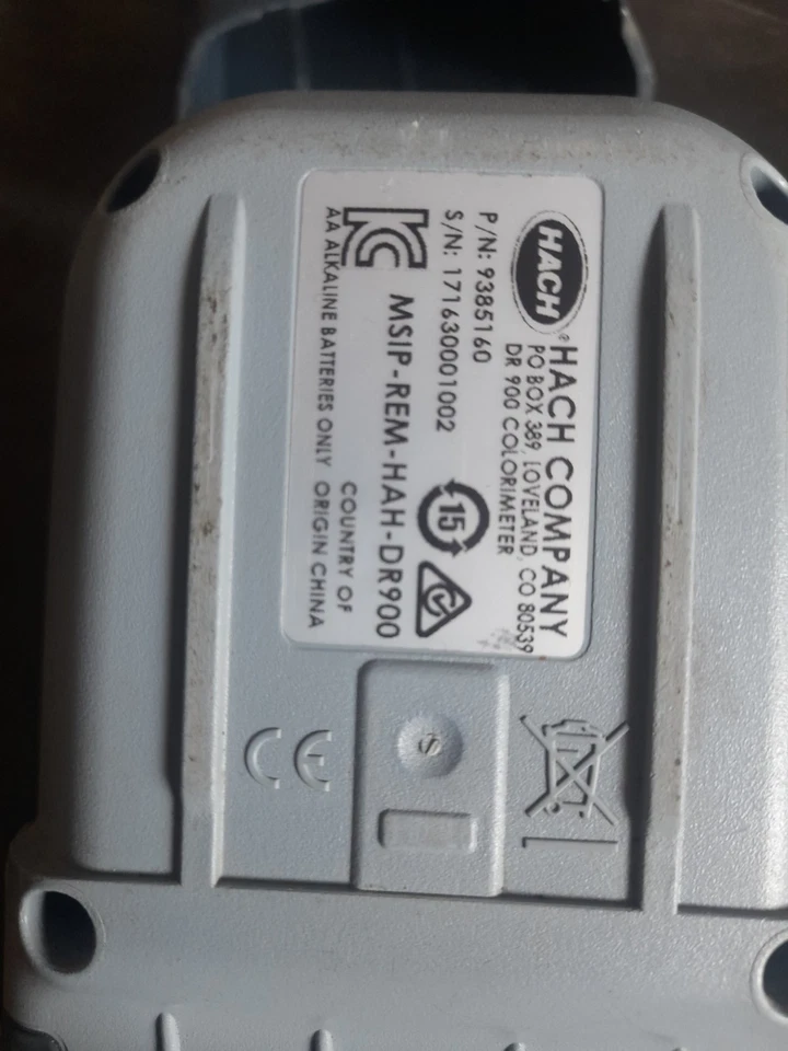Hach DR900 DR 900 Multiparameter Colorimeter P/N: 9385160 - Photo 4/4