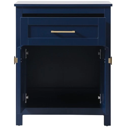 Elegant Lighting SC012430BL Adian Blue Bathroom Storage Cabinet - Picture 5 of 11