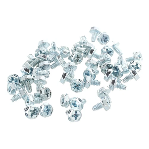 50 PCS Quadrex Head Short Computer Case Motherboard Screws J3V32368