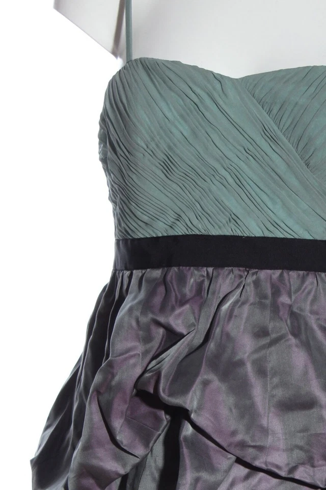 MONSOON Vestido strapless Mujeres Vestido Talla EU 38 turquesa-gris claro - Imagen 3 de 4