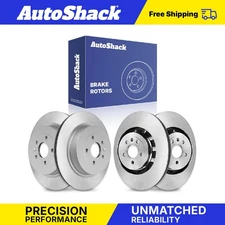 Front Rear Brake Rotors Set for Ford Explorer Police Interceptor Utility