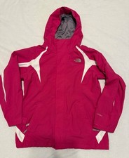 The North Face Girls XL Sz 18 HyVent Pink Fuchsia Lightweight Jacket
