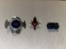 Vintage Bandai Popy Dynaman Parts Lot Head Shield Fist
