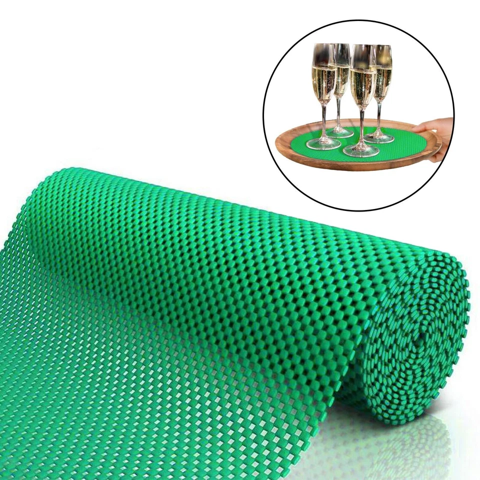 Kitchen Cupboard Liner Mat Drawer Liner Mat Roll Placemat Anti Slip Protector