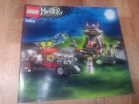 Lego Monster Fighters The Zombies 9465 Used Instruction Manuals No Bricks