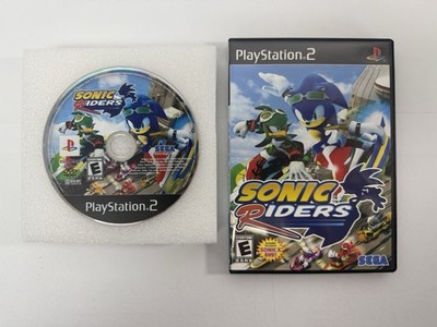 Sonic Riders (PlayStation 2, PS2) Black Label - No Manual - New Case - TESTED