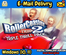 RollerCoaster Tycoon 2 Triple Thrill Pack – PC (Wind 10/11)