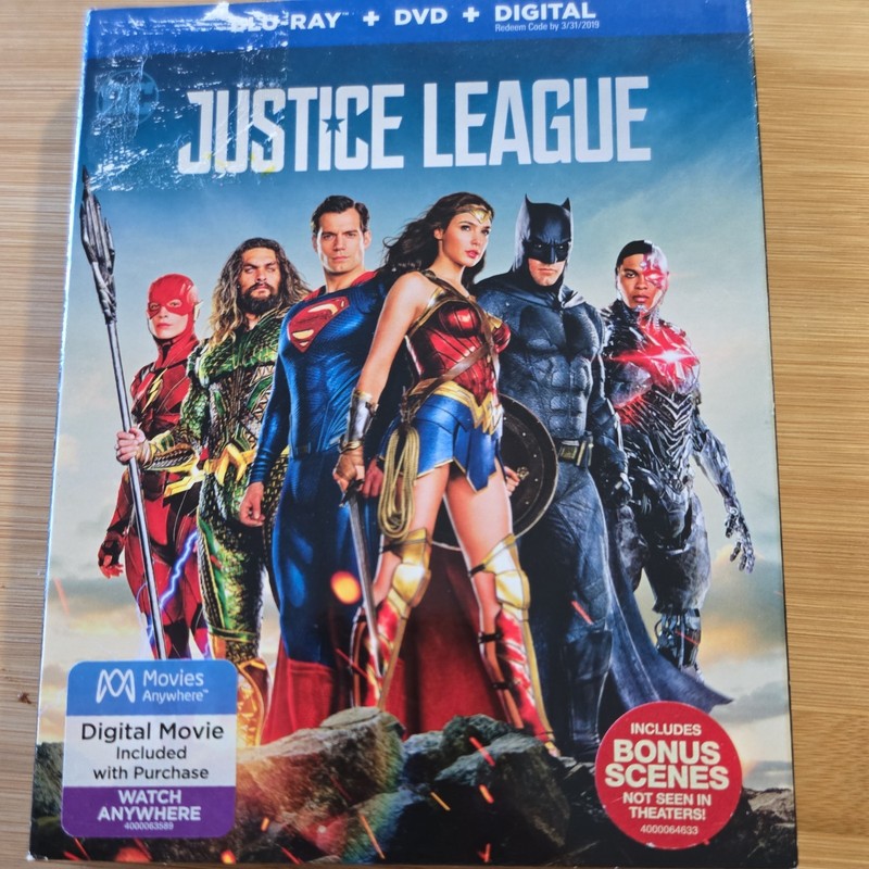 Justice League (Blu-ray, 2017)