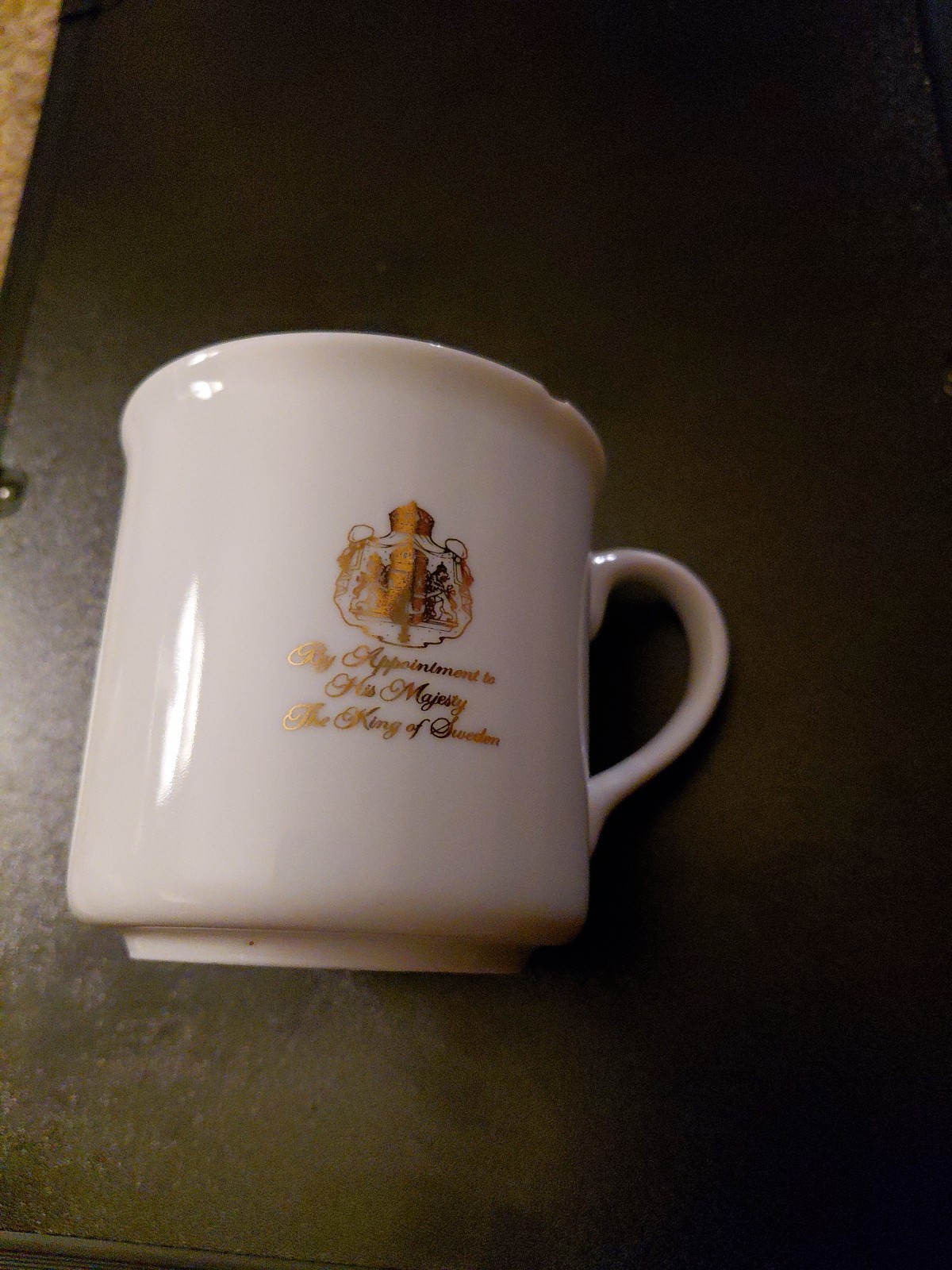 Gevalia Kaffe His Majesty The King Of Sweden Coffee Mug Tea Cup Collectible