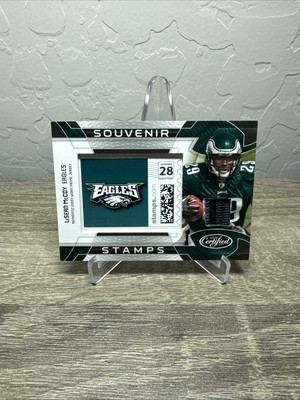 2009 Leaf Certified LeSean McCoy Souvenir Stamps Rookie RC Patch /25 Eagles