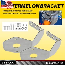 2X Watermelon Light Bracket Turn Signals Bracket Watermelon Light Mounting Plate