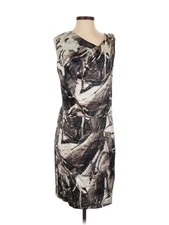 Robert Rodriguez Women Gray Cocktail Dress 6