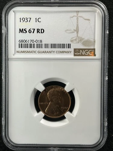 Photo of a 1937-P Lincoln Wheat Cent from an eBay listing that sold on Jul 17, 2026