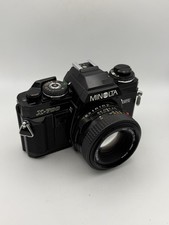 Minolta X-700 35mm Film Camera Black with MD 50mm f1.7 Lens