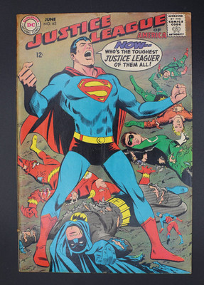 Justice League of America #63 June 1968 DC Comics - OW Pages - NICE