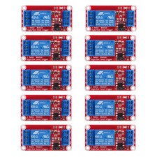 10Pcs Relay Module DC 12V Relay Board 1 Channel with Optocoupler Isolation Suppo