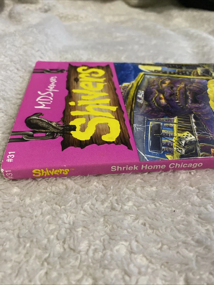 Shivers #31 Shriek Home Chicago by M.D. Spenser VTG 90s Horror Paperback Book - Image 4 of 4