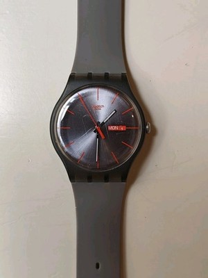 2010 VINTAGE LARGE MEN'S SWATCH WARM REBEL SUOM702