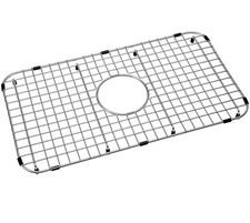 Serene Valley Sink Bottom Grid 23" X 13" X 1" Centered Drain w/ Corner Radius 2"