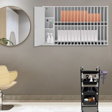 Professional Hair Color Organizer Rack, Hair Color Tube Storage Cabinet