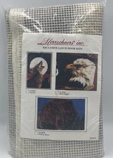 Herrschners Bald Eagle latch hook creation  13–2081