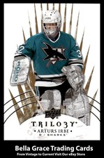 2014-15 Upper Deck Trilogy Arturs Irbe #90 San Jose Sharks NHL Hockey
