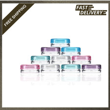 10 Pcs Small Cosmetic Containers with Lids 2 Gram Refillable Plastic Jars for