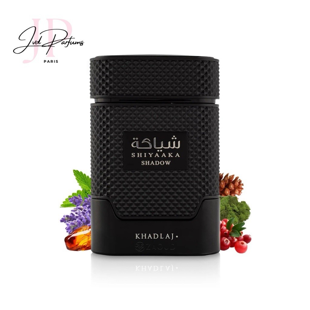 Eau de parfum Shiyaaka Shadow Khadlaj 100 ml pour homme intense et mystérieux