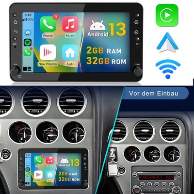 Für Alfa Romeo 159 Brera Spider Android 14 Autoradio DAB+ Carplay GPS NAVI WIFI