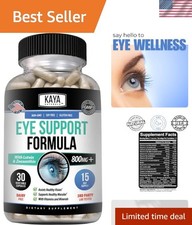 Lutein  Zeaxanthin Eye Health Supplement - 800mg for Vision Support, 30 Caps