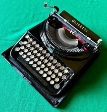 Macchina da scrivere portatile Olivetti MP1 Ico Anni Trenta