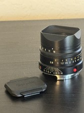 Leica Leitz 50mm F2.5 Summarit With Squarehood Lens Hood