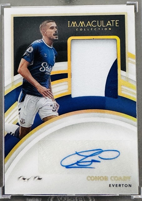 2022-23 Immaculate CONOR COADY MEMORABILIA AUTOGRAPHS PATCH 1/1 Leicester City