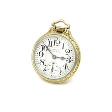 1960 Hamilton 16s 21j 992B Montgomery Dial Railroad Grade Pocket Watch #WB5027-3