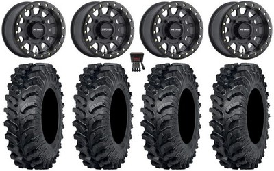 Method 401 14'' Bdlk Wheels Bk 5+2 32'' MT911 Tires Renegade Outlander