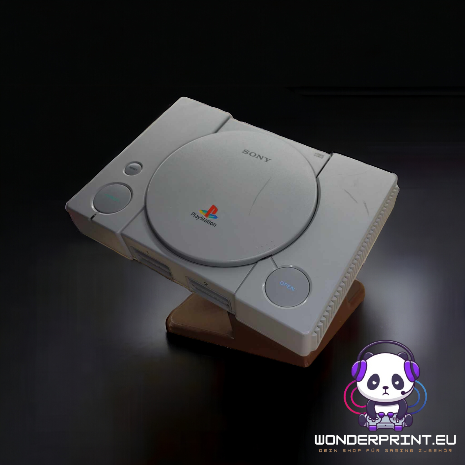 Halterung passend für PlayStation 1 Stand Konsole Halter Zubehör Stand Ständer