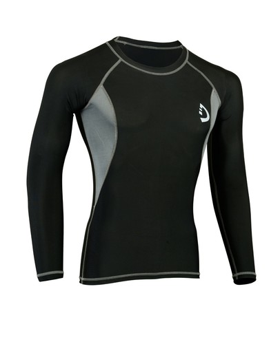 Mens Compression Skin Fit Thermal Tights All Day Gym Yoga Base layer Shirt Top - Picture 11 of 11