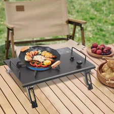 Portable Gas Stove Electronic Ignition Camping Cooking Stove Outdoor Stove+Bag