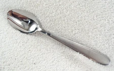 Peninsula Serving Spoon Pierced  (China) Oneida Frosted Stainless Flatware Table