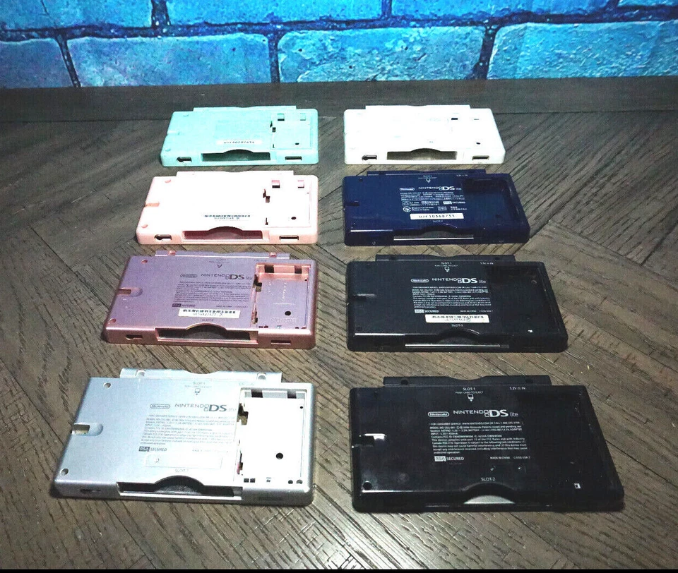 Various Original OEM Nintendo DS Lite Parts & Pieces Covers / Housing / Buttons - Image 3 of 4