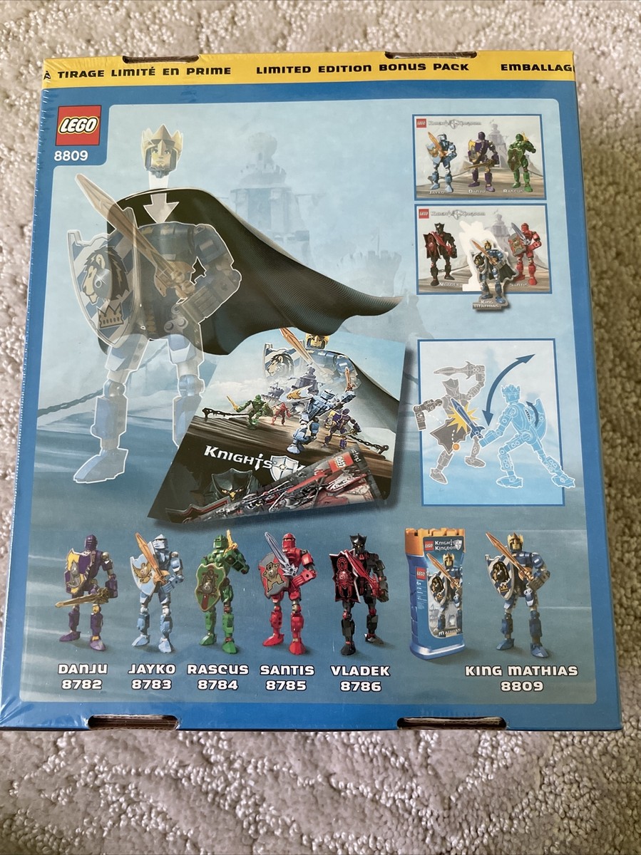 LEGO 8809 Castle Knights' Kingdom King Mathias Limited Edition