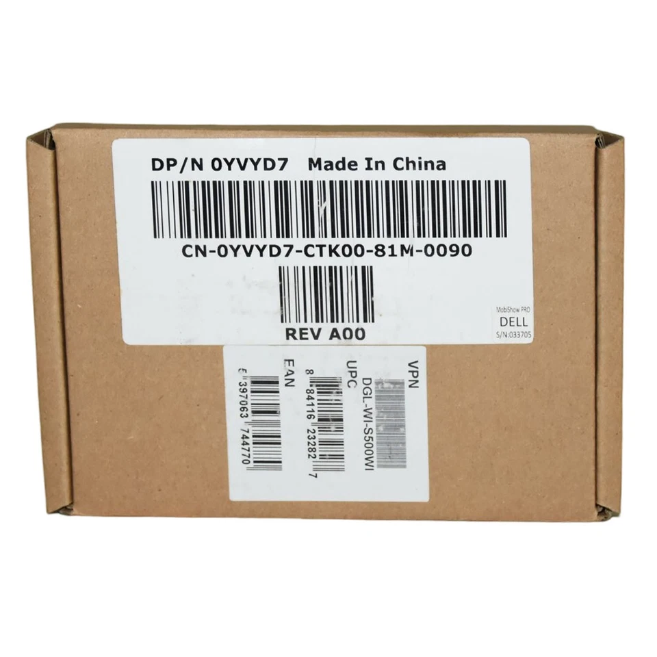 New Dell WU5205C Wi-Fi Adapter USB 2.0 Wireless Projector Dongle 2.4GHz YVYD7 - Image 4 of 4