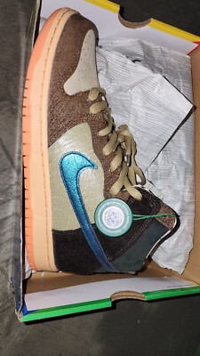 Size 10 - Nike SB Dunk High Pro x Concepts TurDUNKen 2020